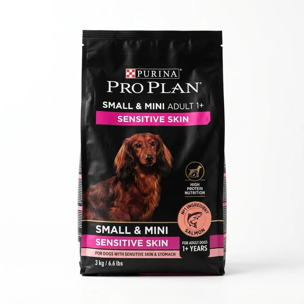 غذای خشک سگ نژاد کوچک پروپلن با طعم سالمون مخصوص پوست و موی حساس (Purina Pro Plan Small & Mini Sensitive Skin Salmon) - تصویر 1